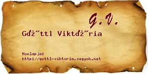 Göttl Viktória névjegykártya